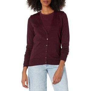 Lightweight Button-Up Cardigan Sweater Size L